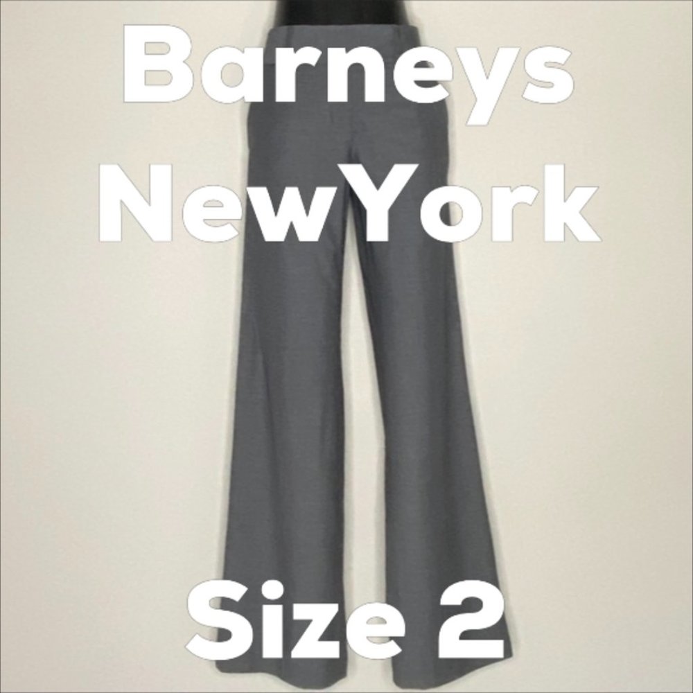 Barneys New York Women's Gray Trousers